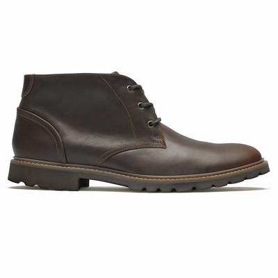 Botas Chukka Rockport Sharp & Ready Homem Marrom PT-27604